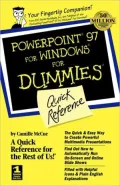 PowerPoint 97 For Windows For Dummies: Quick Reference