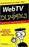 Web TV for Dummies Quick Reference
