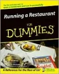 Running a Restaurant For Dummies by Michael Garvey — book cover