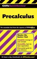 Precalculus (CliffsQuickReview Series)