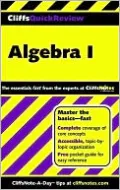 Cliffs Notes Quick Review Algebra I