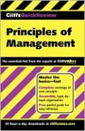 CliffsQuickReview(tm) Principles of Management