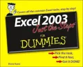 Excel 2003 Just the Steps for Dummies