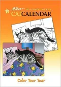 2011 Kliban Coloring Wall Calendar