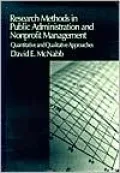Research Methods in Public Administration and Nonprofit Management : Quantitative and Qualitative Approaches