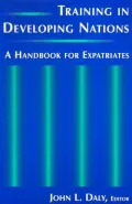 Training in Developing Nations : A Handbook for Expatriates