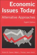 Economic Issues Today: Alternative Approaches