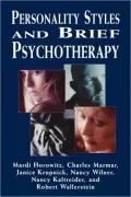 Personality Styles And Brief Psychotherapy