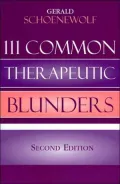 Common Therapeutic Blunders