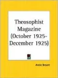 Theosophist Magazine October 1925-December 1926