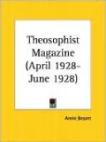 Theosophist Magazine April 1928-June 192