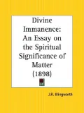 Divine Immanence: An Essay on the Spirit