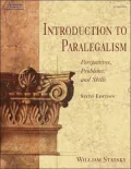Introduction to Paralegalism: Perspectives, Problems, and Skills