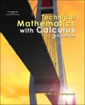 Technical Mathematics with Calculus, 3E