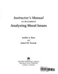 Book cover of Analyzing Moral Problems