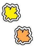 Fall Leaves/Shapes-Chart Seals