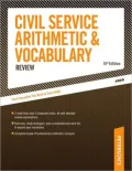 Civil Service Arithmetic & Vocabulary