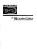 Book cover of 11th International Workshop on Program Comprehension