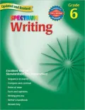 Spectrum Writing: Grade 6