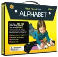 Alphabet [With 8 Pieces of Chalk, 8 Double-Sided Learning Boards and Foam Eraser and Activity Book and 32 Pi