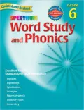 Spectrum Word Study and Phonics, Grade 6