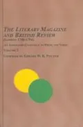 The Literary Magazine and British Review, London, 1788-1794: An Annotated Catalog of the Prose and Verse, Vol. 2