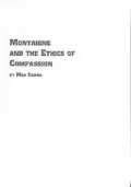 Montaigne and the Ethics of Compassion