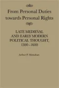 From Personal Duties Towards Personal Rights