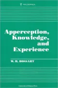 Apperception, knowledge, and experience