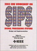 2003 IEEE Workshop on Signal Processing Systems Design and Implementation