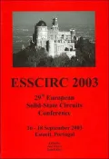 2003 33rd European Conference Solid States Circuits