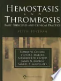 Book cover of Hemostasis and Thrombosis