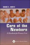 Care of the Newborn: A Handbook for Primary Care