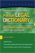 Spanish/eng Eng/span PKT Legal..dictionary
