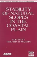 Stability of Natural Slopes in the Coastal Plain