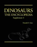 Dinosaurs: The Encyclopedia, Supplement 4