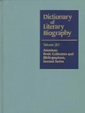 American Book Collectors and Bibliographers, Vol. 187