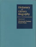 Nineteenth-Century French Poets, Vol. 217