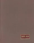 Bookman's Price Index, Vol. 63