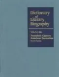 Dictionary of Literary Biography: Twentieth-Century American Dramatists 4th Series, Vol. 266