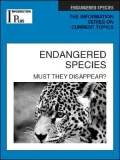 Endangered Species : Must They Disappear?