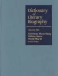 American Short-Story Writers since World War II, Vol. 244