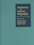 Dictionary of Literary Biography, Vol. 302