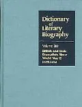 British and Irish Dramatists since World War II, Fourth Series (Dictionary of Literary Biography)