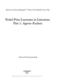 Book cover of Nobel Prize Laureates in Literature