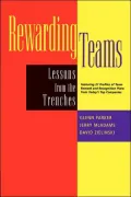 Rewarding Teams: Lessons from the Trenches