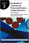 Socialization Graduate V28 3 2, Vol. 3