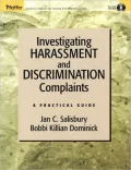 Investigating Harassment and Discrimination Complaints: A Practical Guide