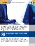 Employee Opinion Questionnaires: 20 Ready-to-Use Surveys That Work, with CD