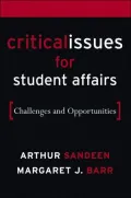 Critical Issues in Student Affairs: Challenges and Opportunities